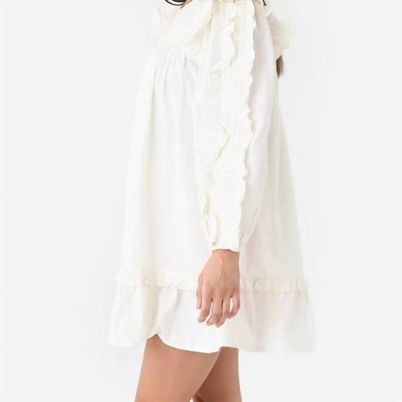 NEW CLEOBELLA annabelle mini dress in ivory - Picture 5 of 5